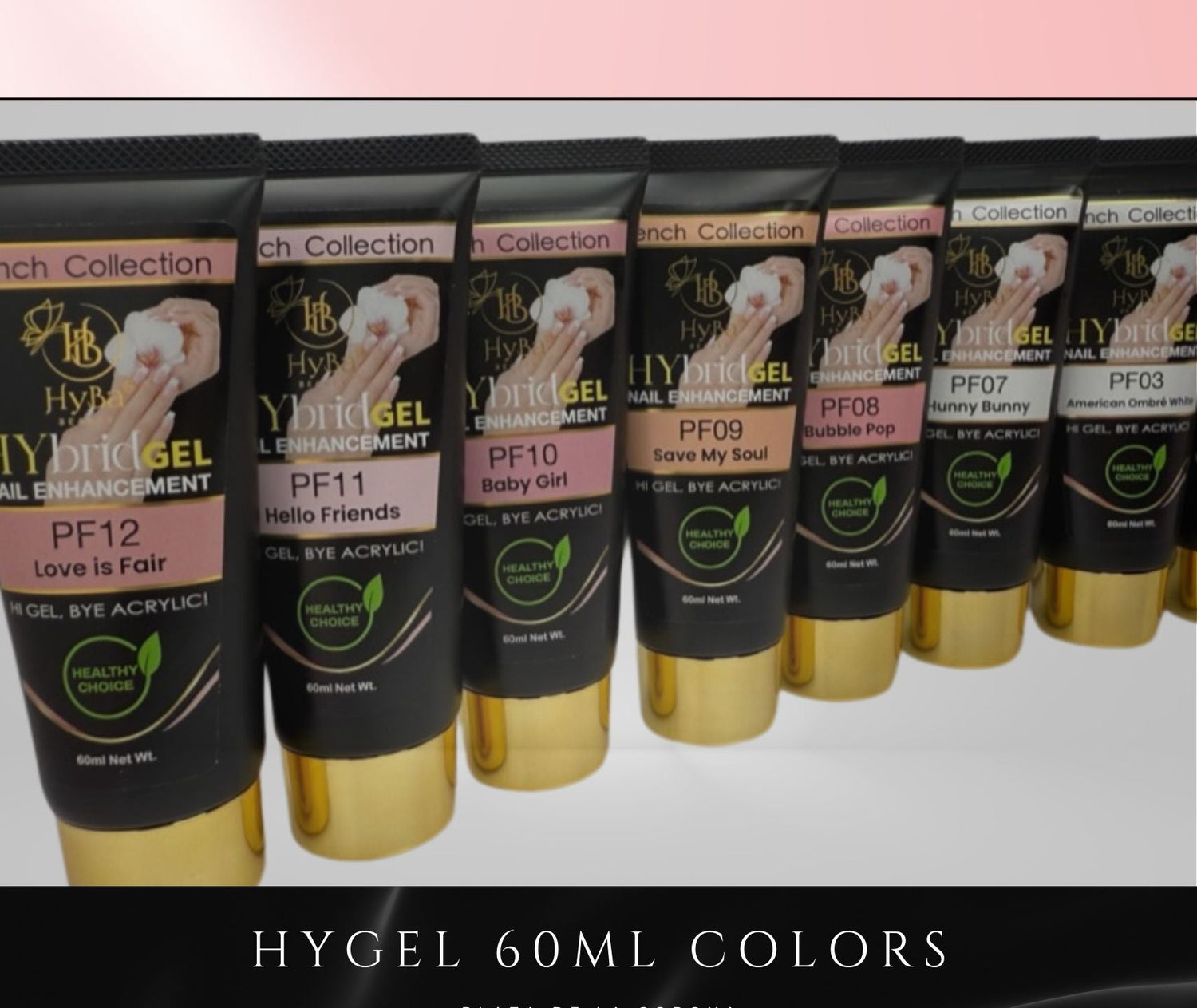 HyGEL 60ml HYBRID GEL COLORS