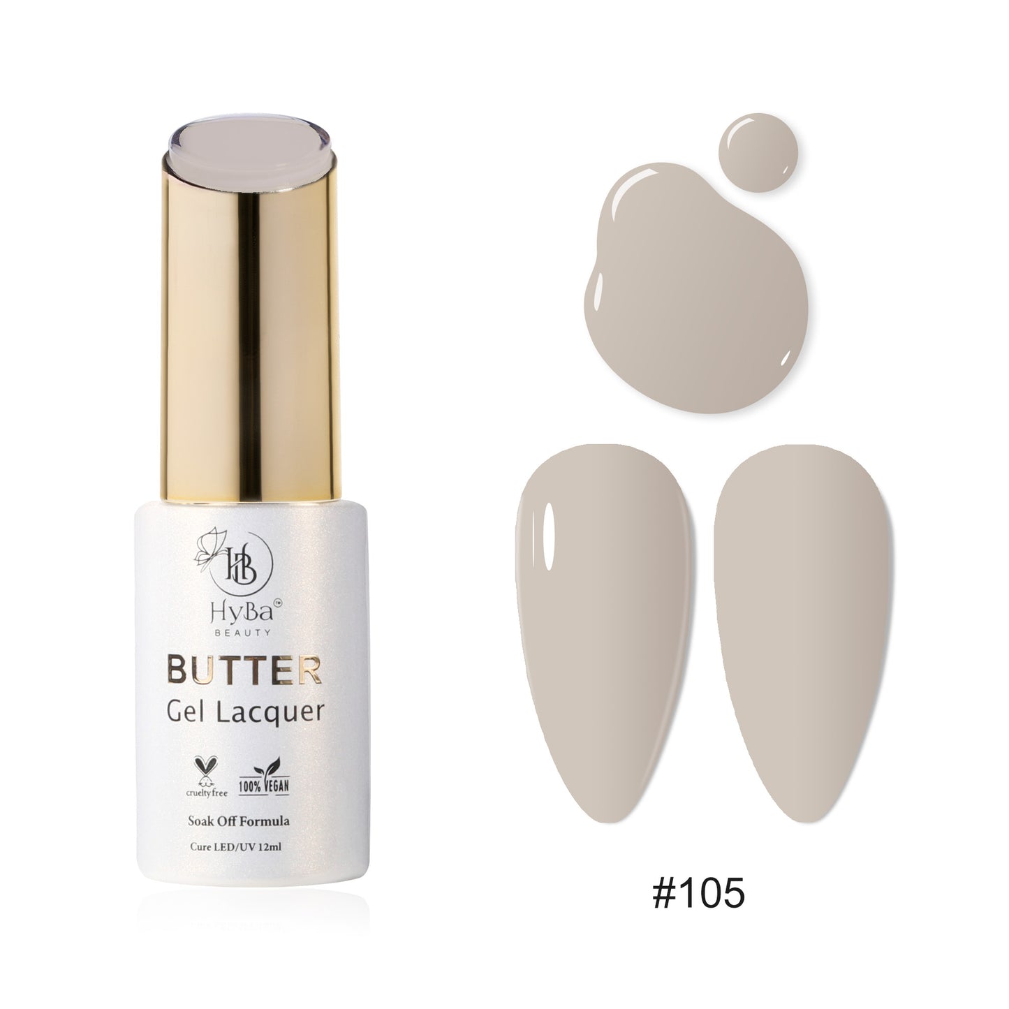 BUTTER Gel Polish SERIES 11  (Colors #101-#110)