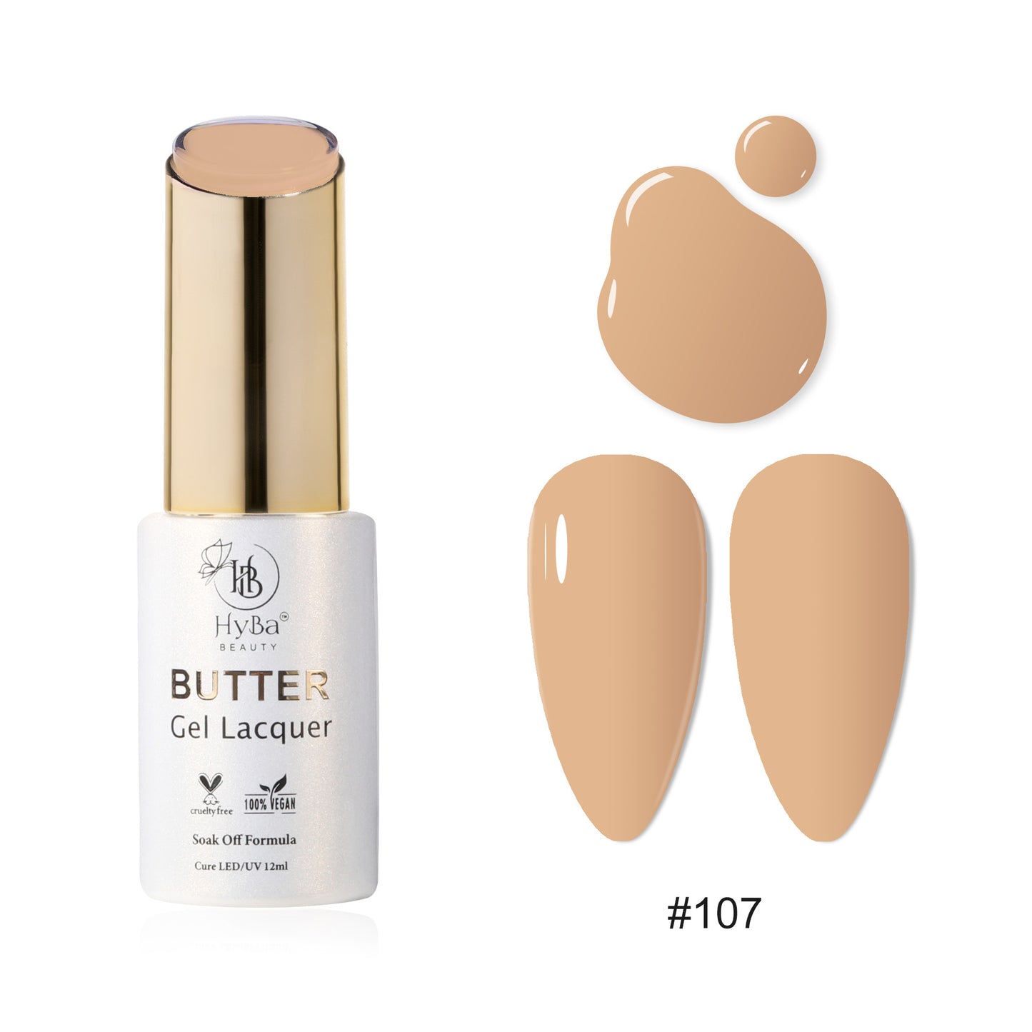 BUTTER Gel Polish SERIES 11  (Colors #101-#110)