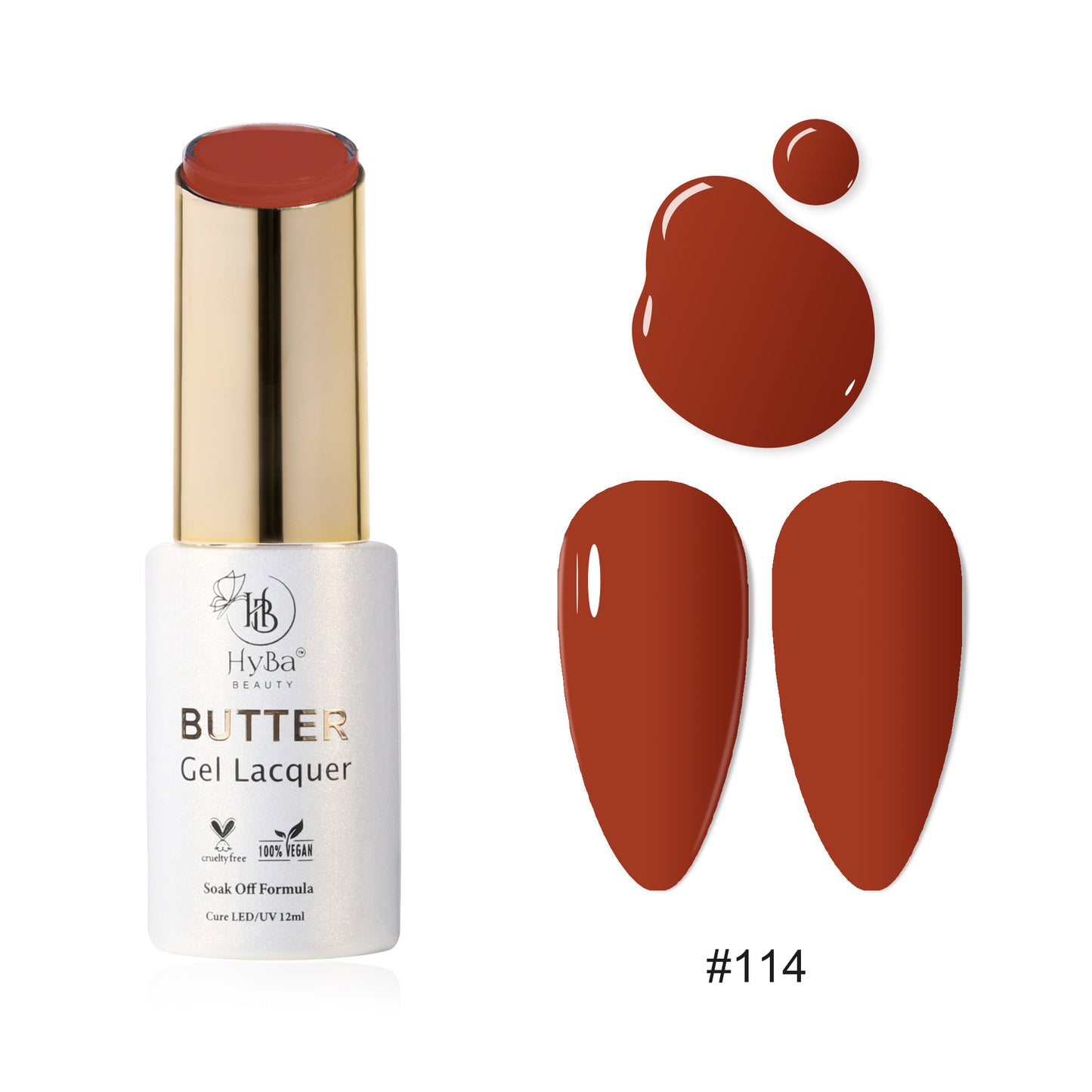 BUTTER Gel Polish SERIES 12 (Colors #111-#120)