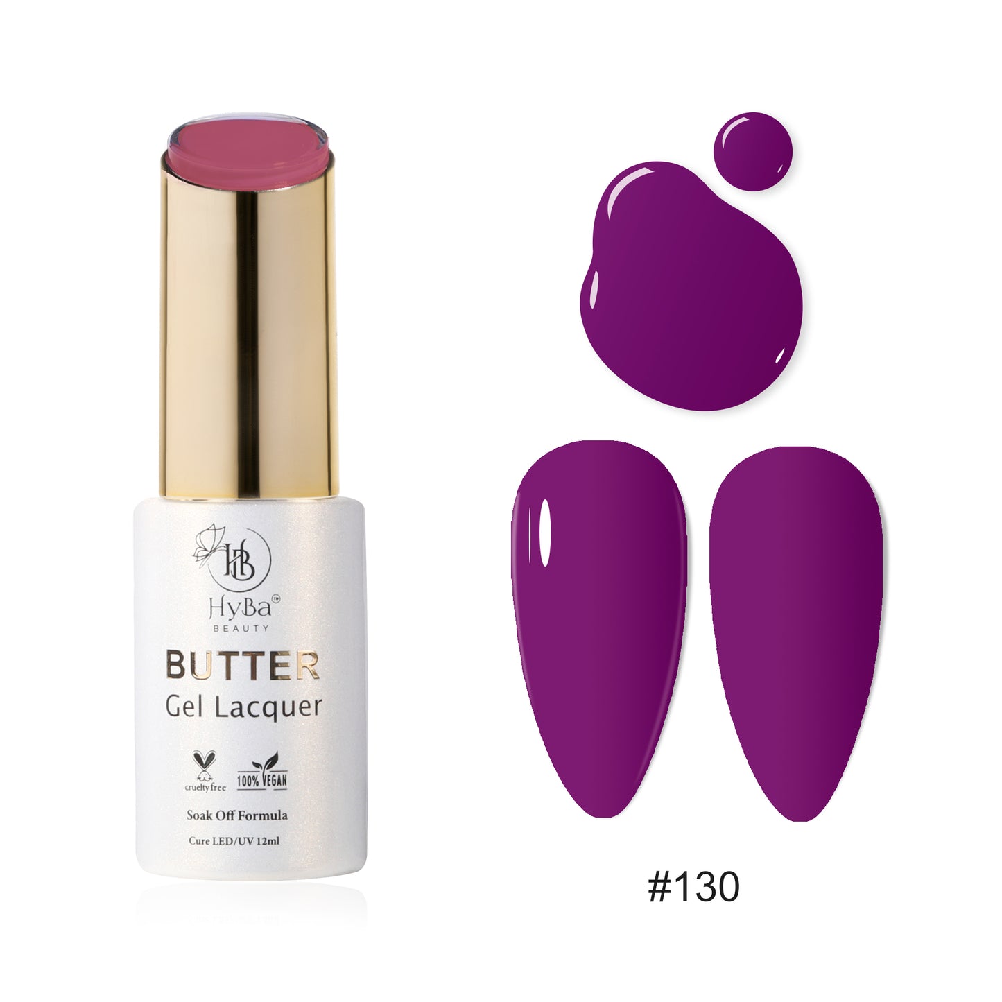 BUTTER Gel Polish SERIES 13 (Colors #121-#130)