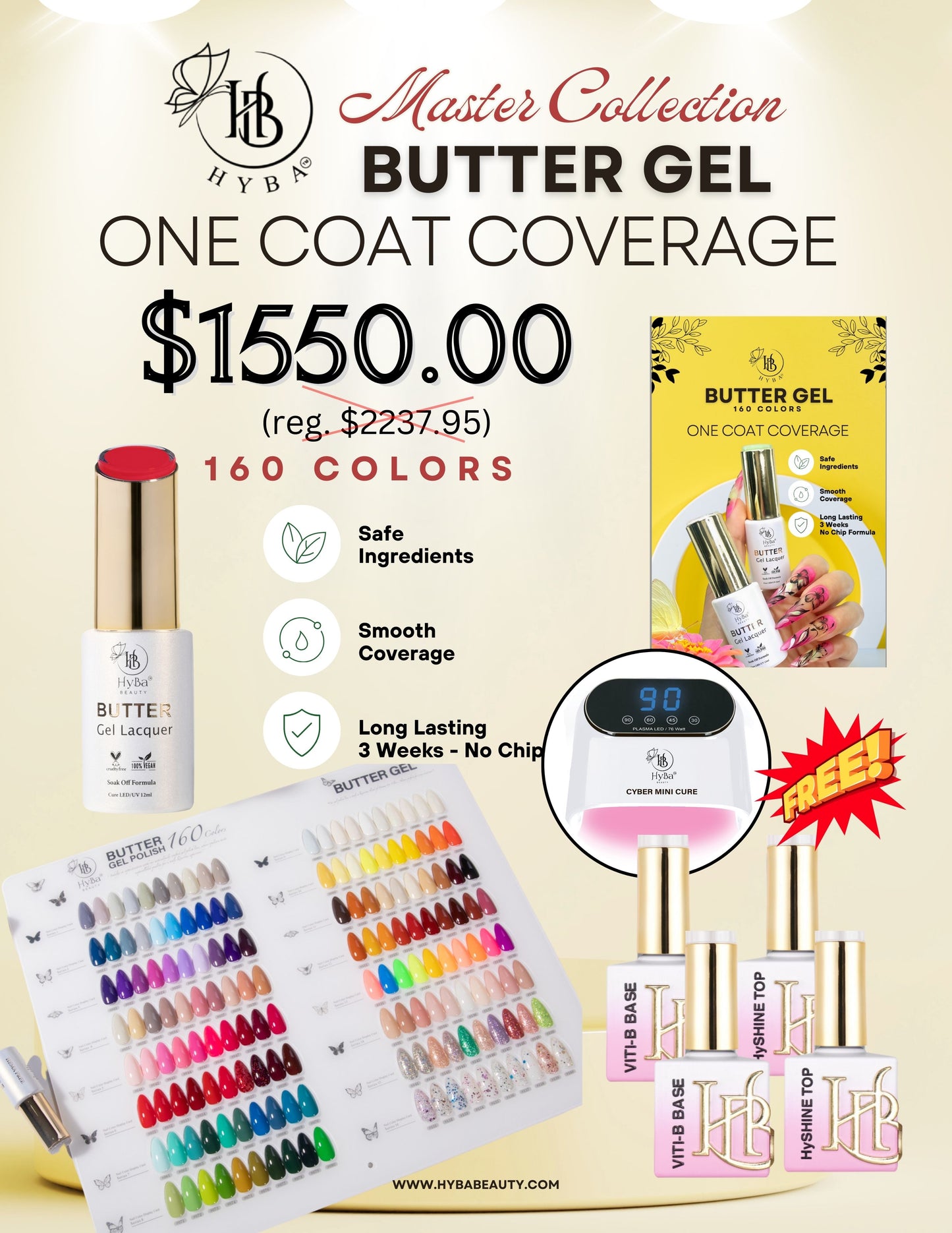 BUNDLE DEAL-Entire BUTTER GEL Full Collection #1-16