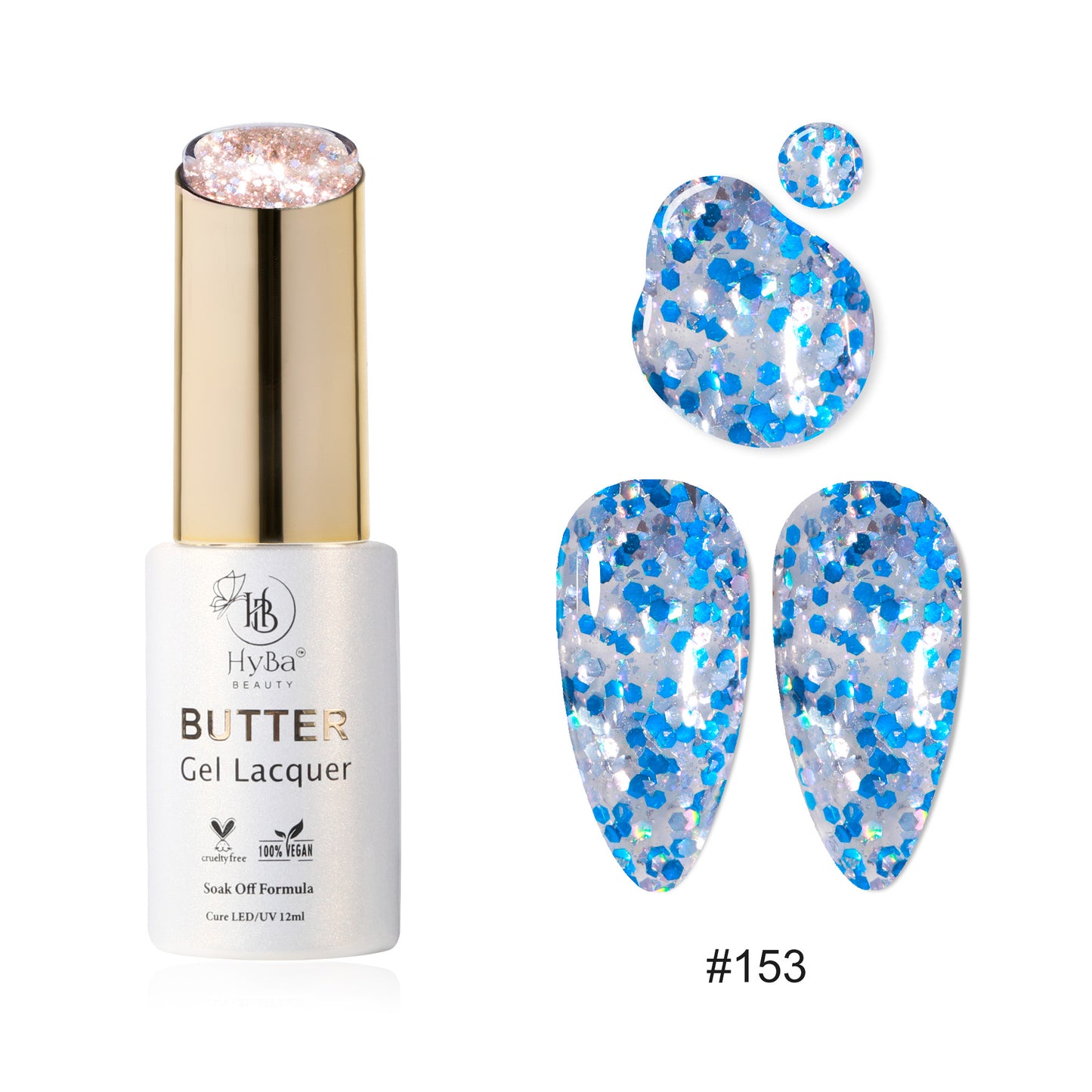 BUTTER Gel Polish SERIES 16 (Colors #151-#160)