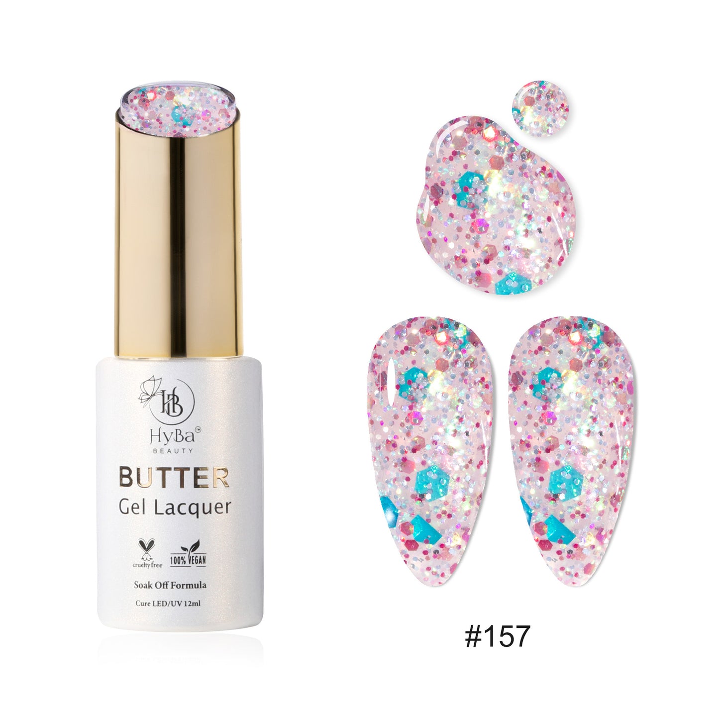 BUTTER Gel Polish SERIES 16 (Colors #151-#160)