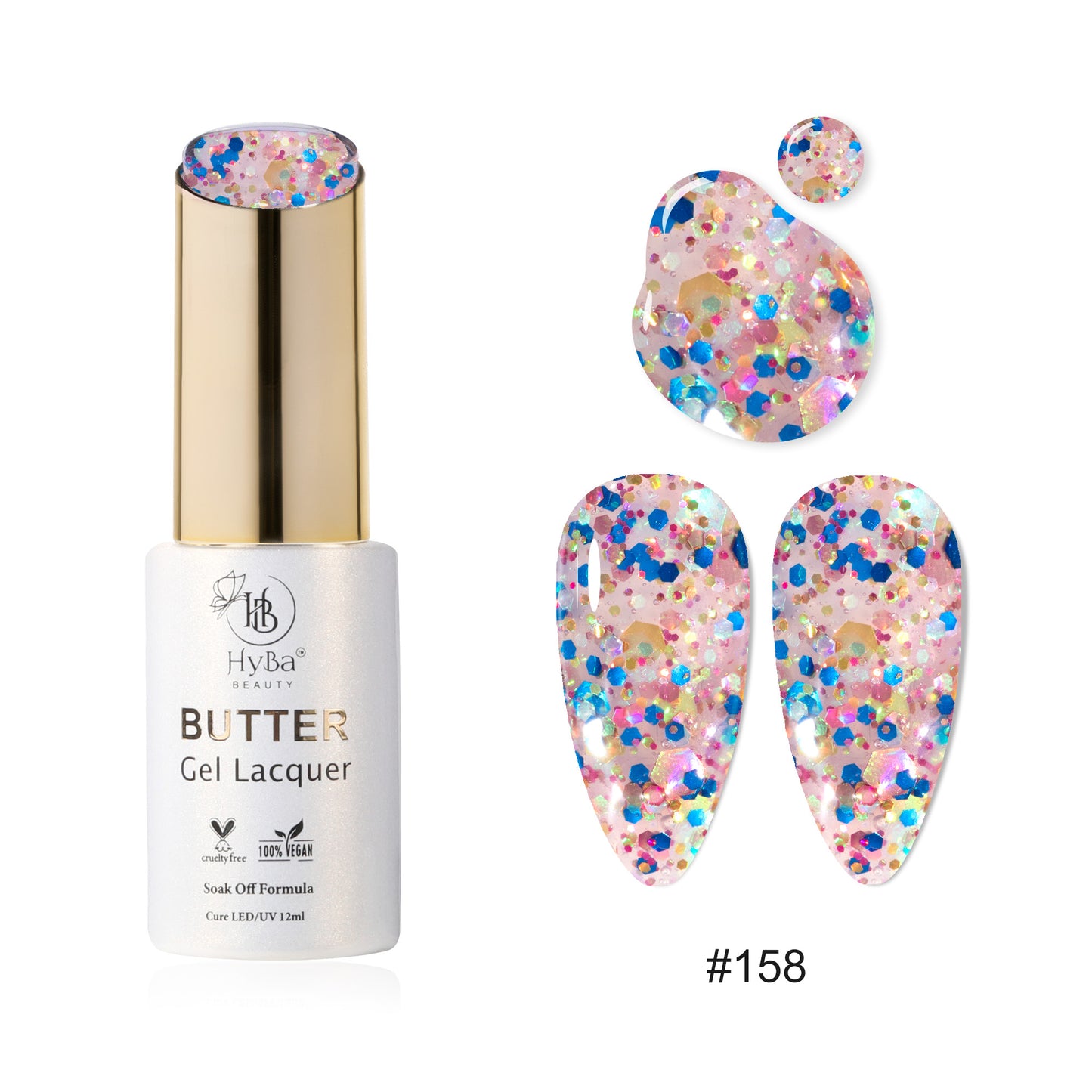 BUTTER Gel Polish SERIES 16 (Colors #151-#160)