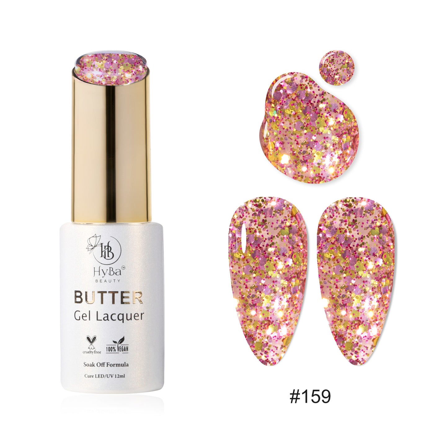 BUTTER Gel Polish SERIES 16 (Colors #151-#160)