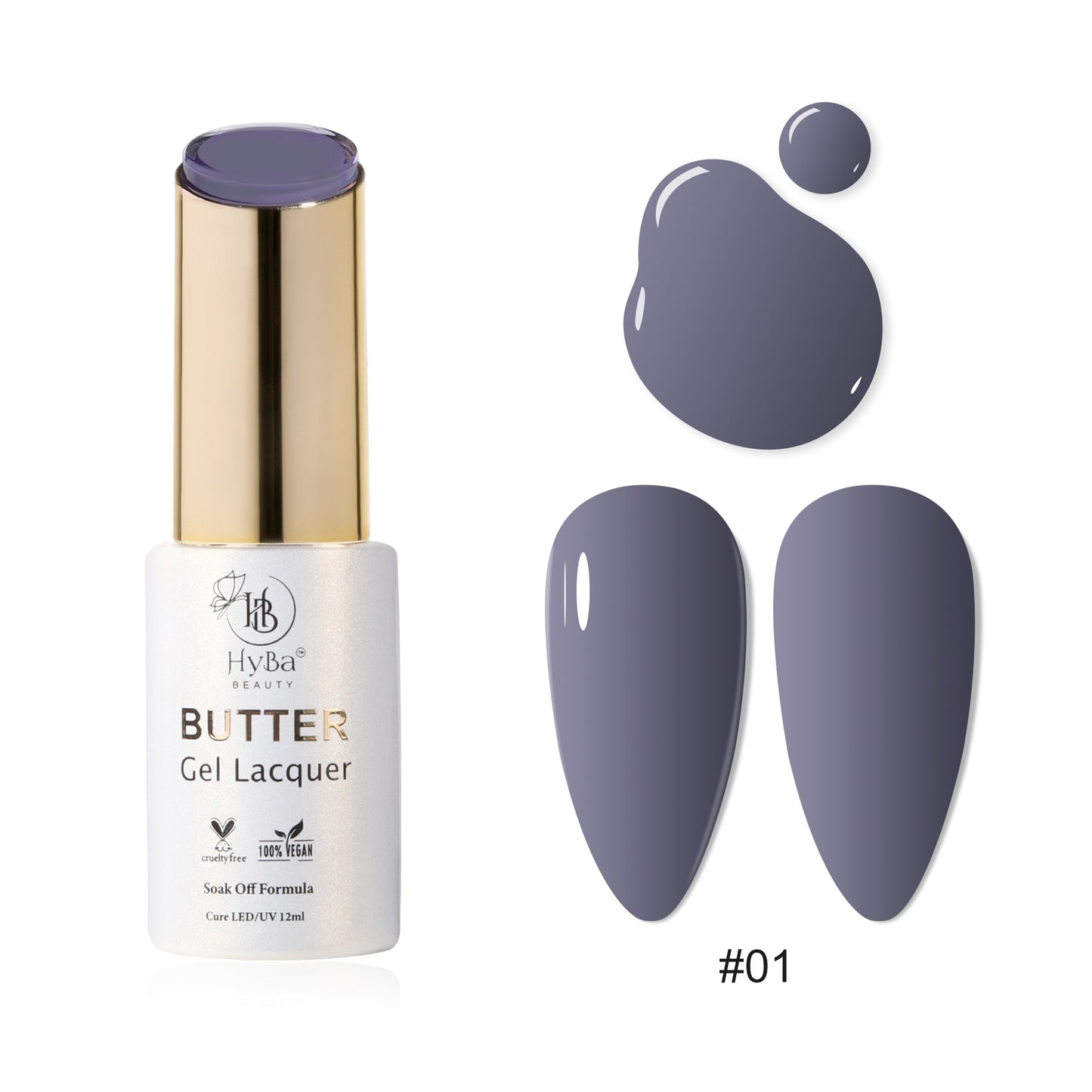 BUTTER Gel Polish SERIES 1 (Colors #001-#010)