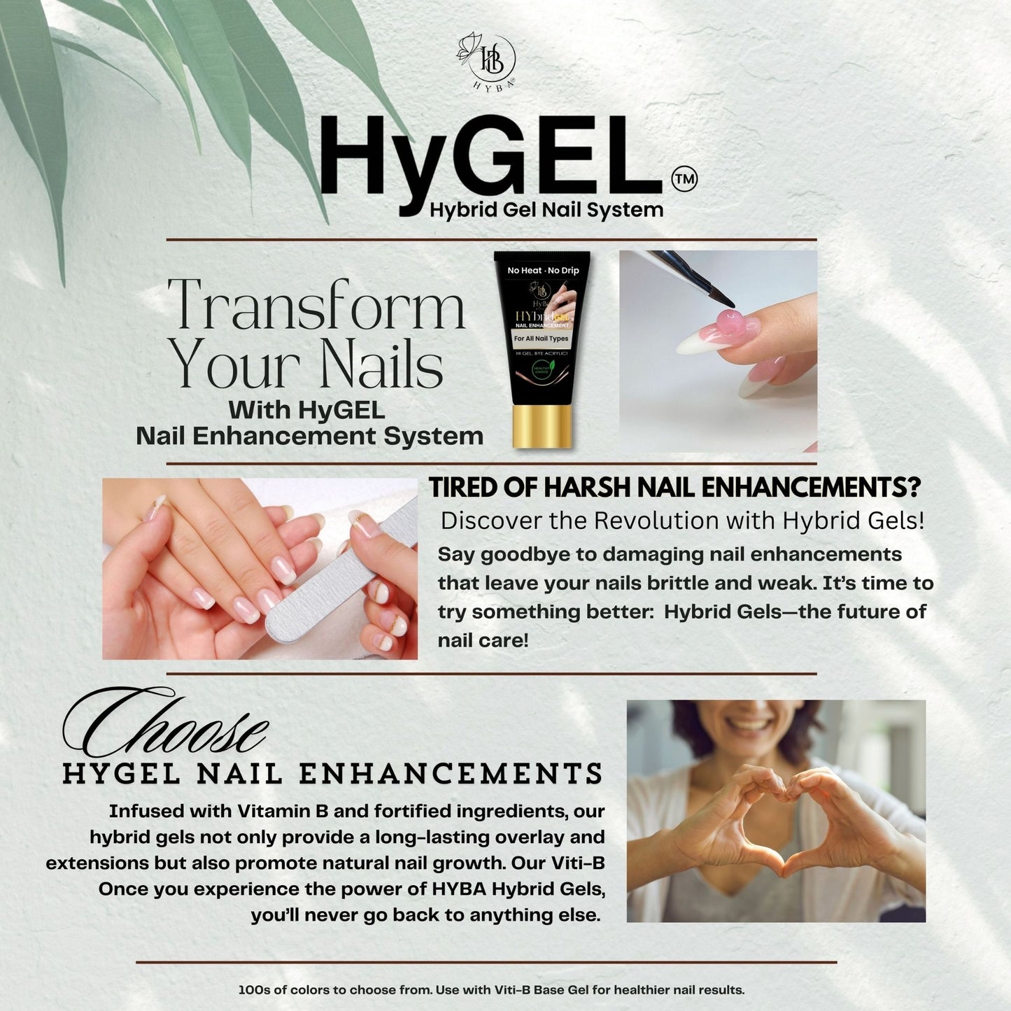 HYBRID GEL STARTER KIT  #1 Perfect FRENCH HyGEL Collection