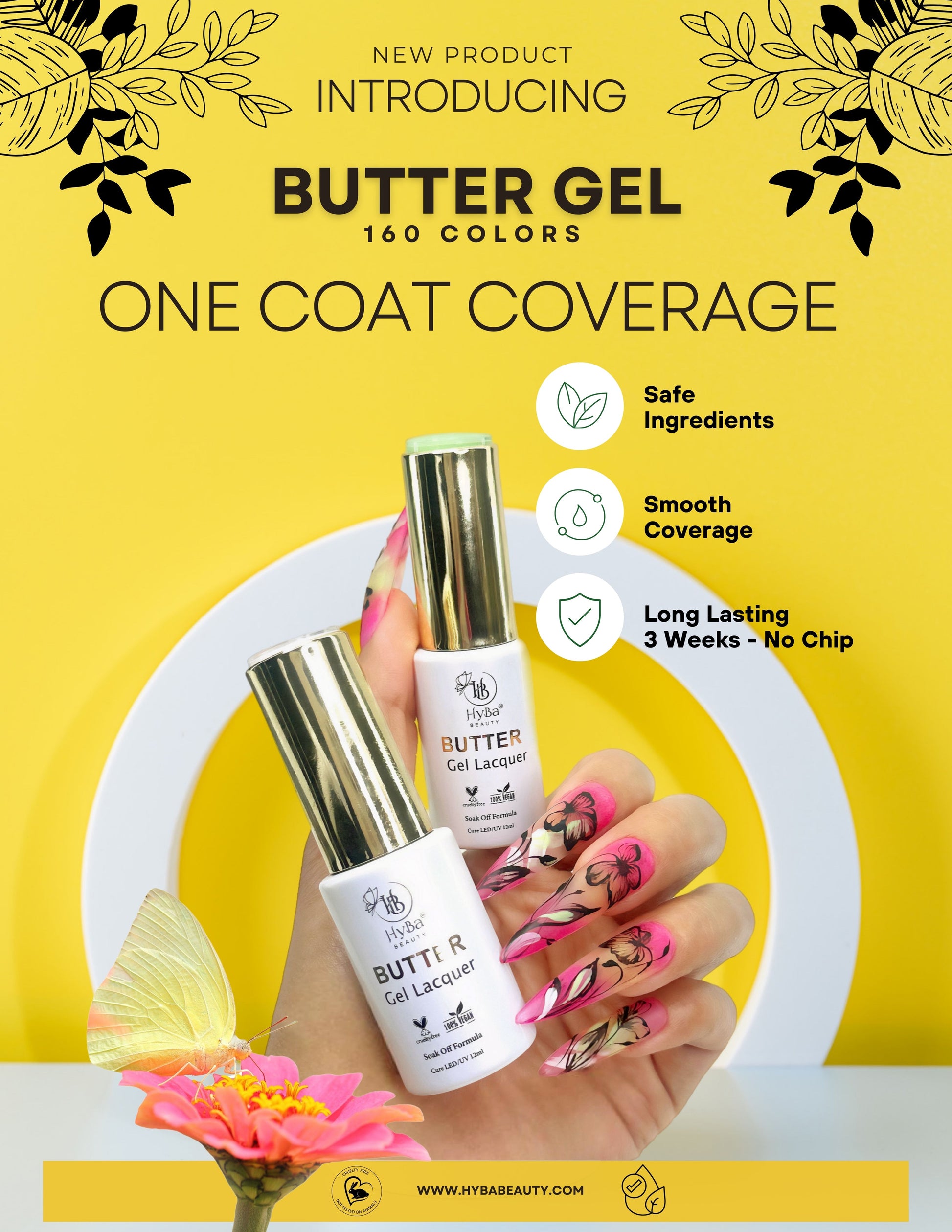 BUNDLE DEAL-Entire BUTTER GEL Full Collection #1-16 - HYBA BEAUTY