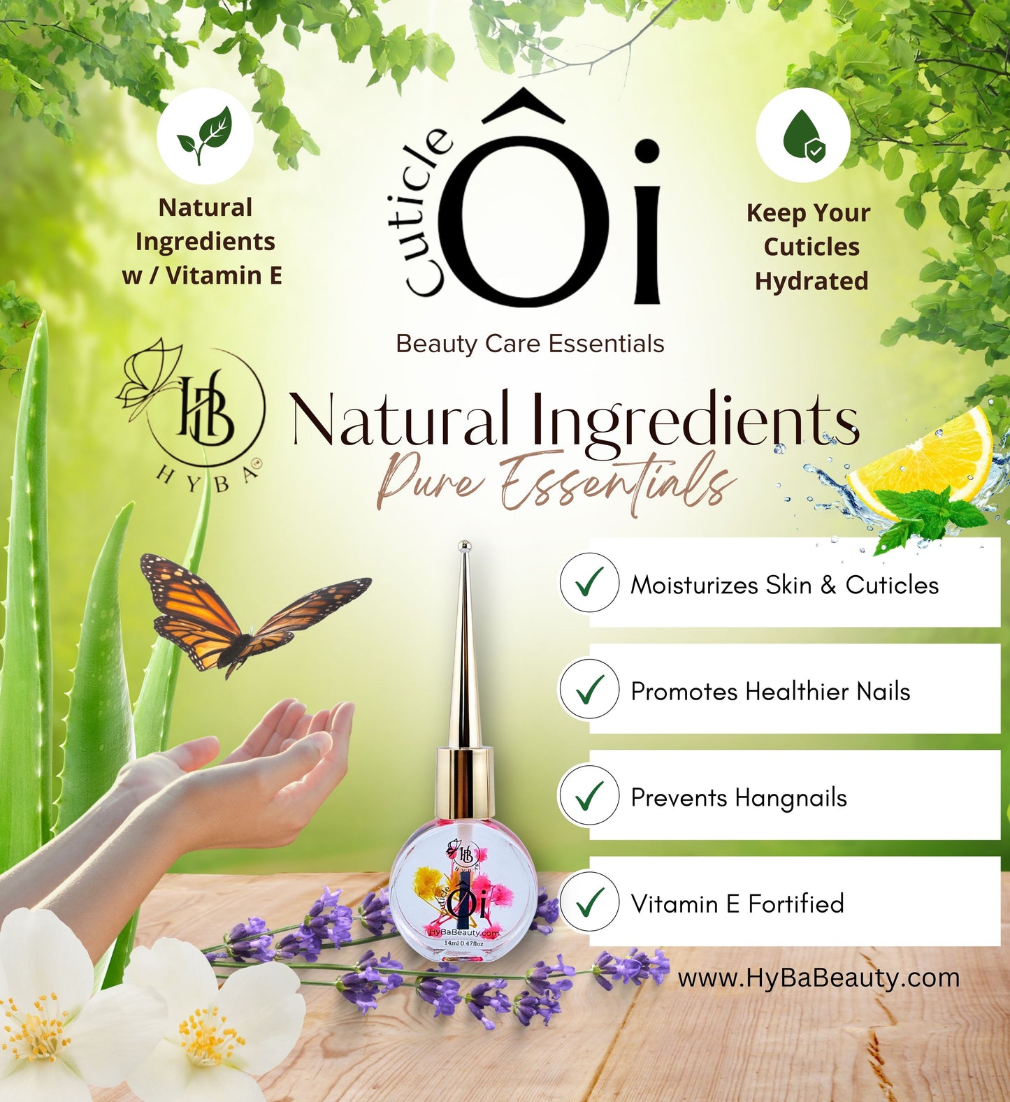 HyBa Beauty Ôi - Essential Cuticle Oils