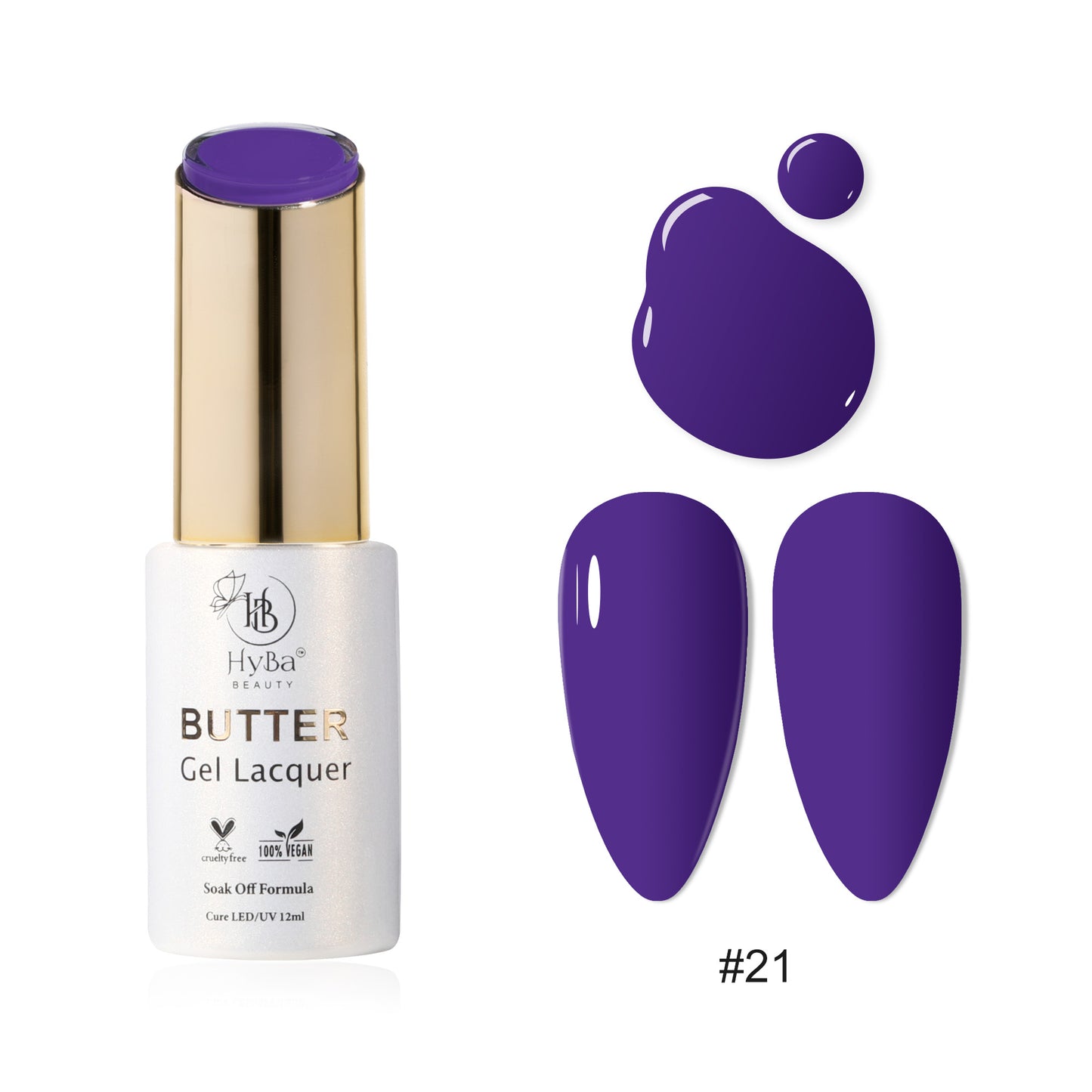 BUTTER Gel Polish SERIES 3 (Colors #021-#030)