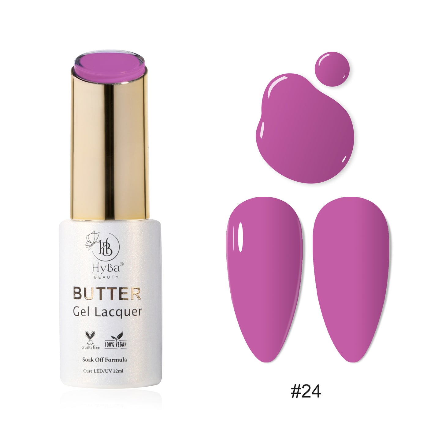 BUTTER Gel Polish SERIES 3 (Colors #021-#030)