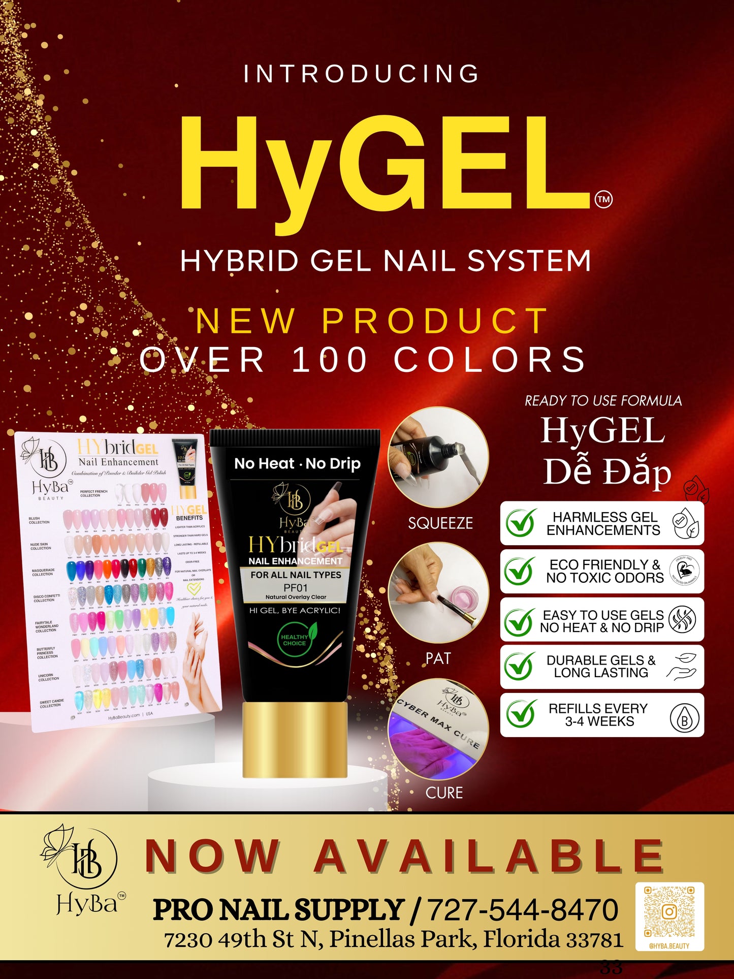 DECEMBER 8th, 24 - PRO NAIL SUPPLY - 1 DAY FREE LIVE DEMO SHOW