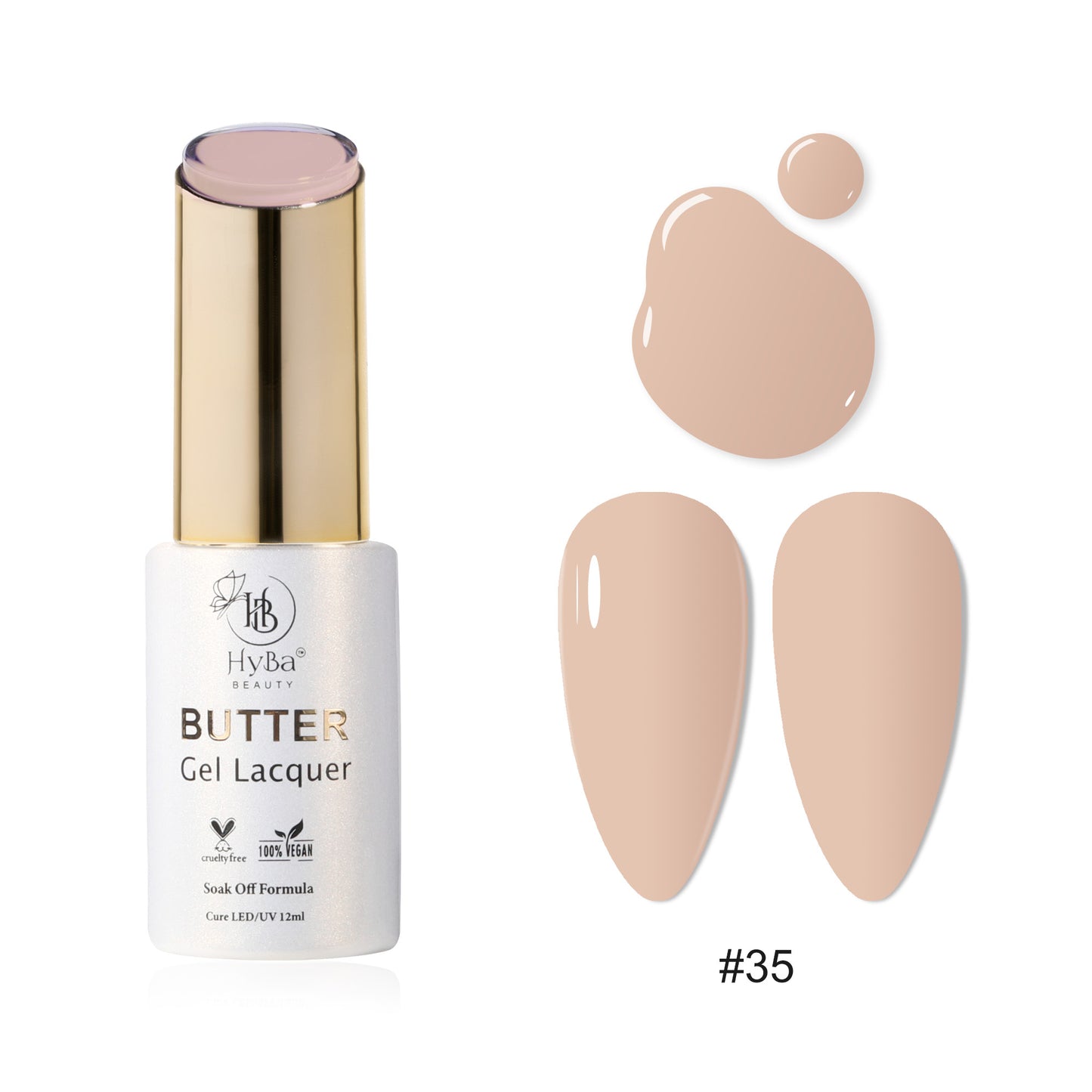 BUTTER Gel Polish SERIES 4 (Colors #031-#040)