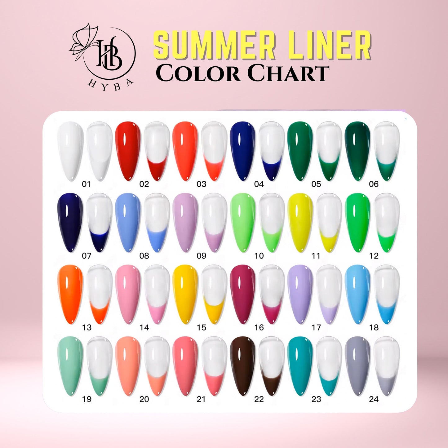 SUMMER Gel Liner Set / 24 colors