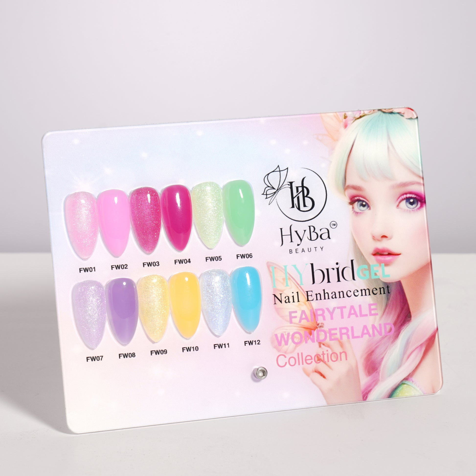 HYBRID GEL - #6 FAIRYTALE WONDERLAND HyGEL Collection - HYBA BEAUTY