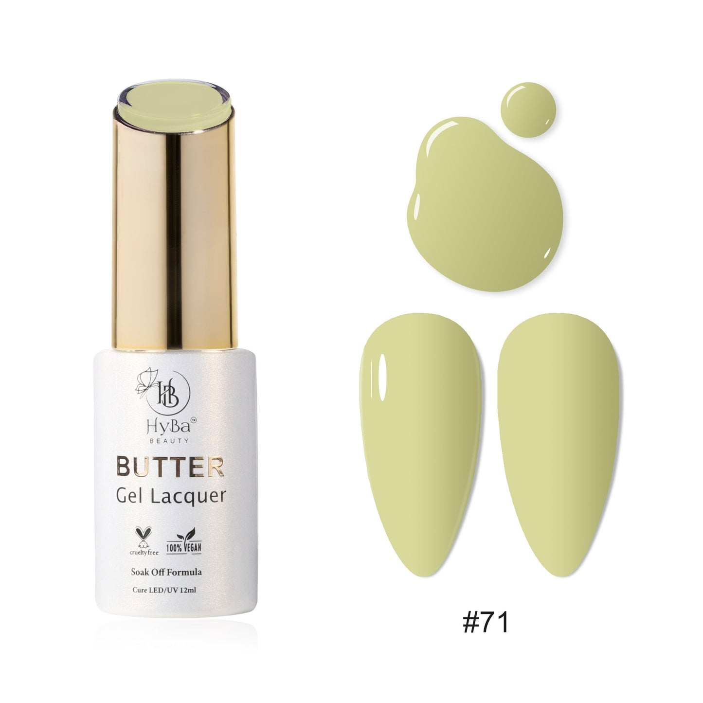 BUTTER Gel Polish SERIES 8 (Colors #071-#080)