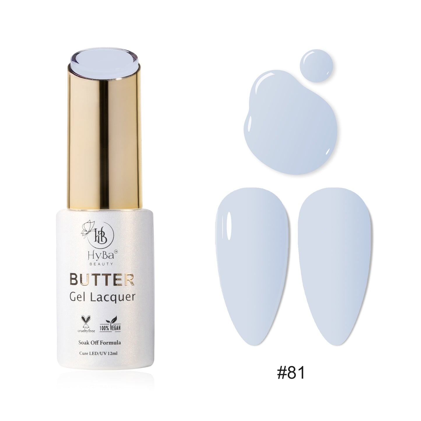 BUTTER Gel Polish SERIES 9  (Colors #081-#090)