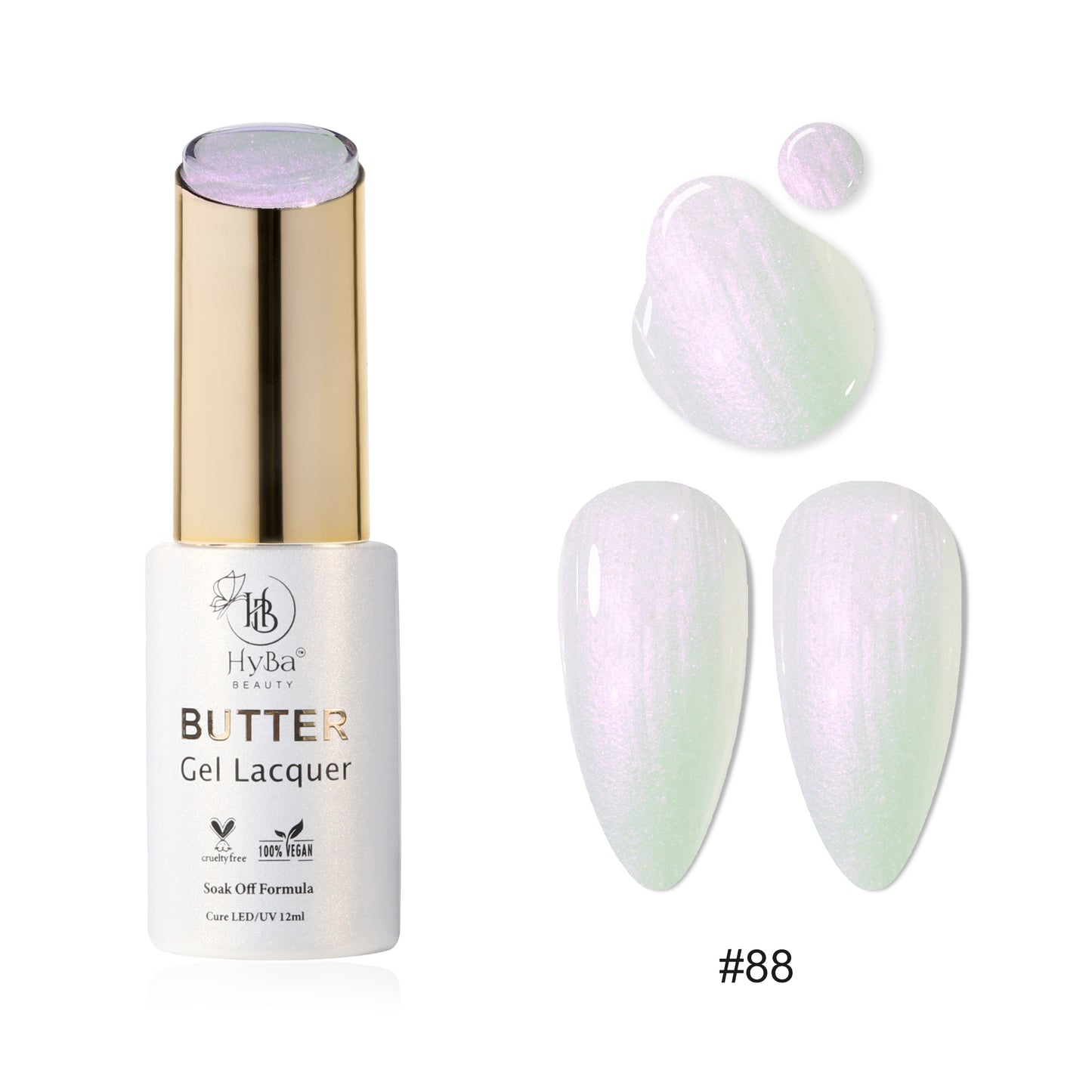 BUTTER Gel Polish SERIES 9  (Colors #081-#090)