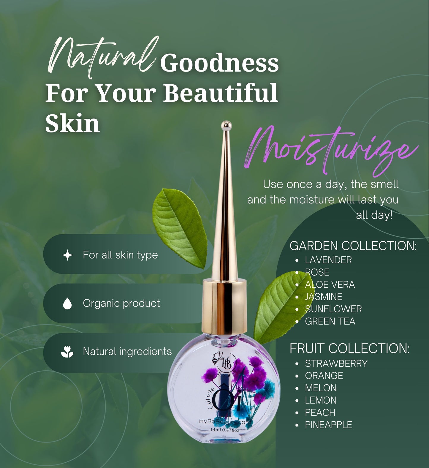 HyBa Beauty Ôi -SALON PACKAGES- Essential Cuticle Oils