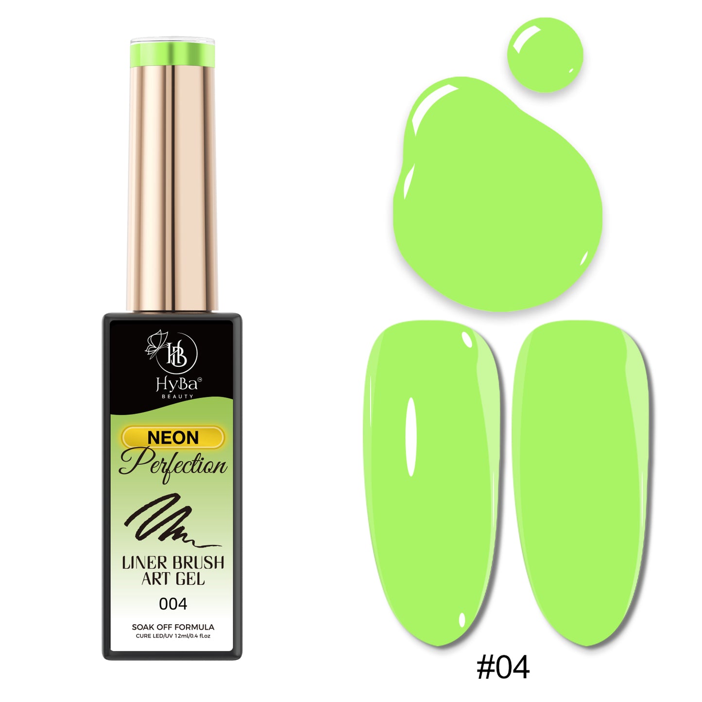 NEON Gel Liner Set / 12 colors - HYBA BEAUTY