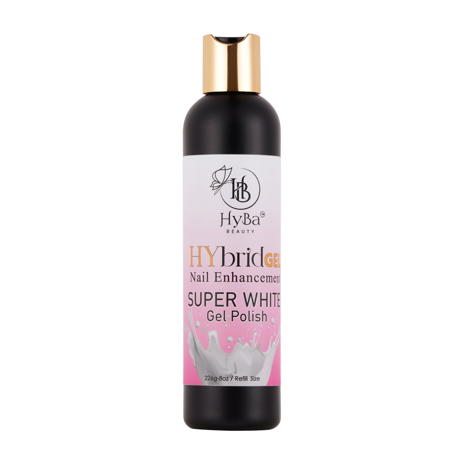 HYBRID SUPER WHITE Gel Polish - REFILL KIT