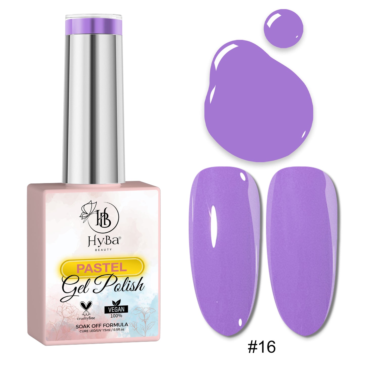 PASTEL Gel Polish Collection 1 - HYBA BEAUTY