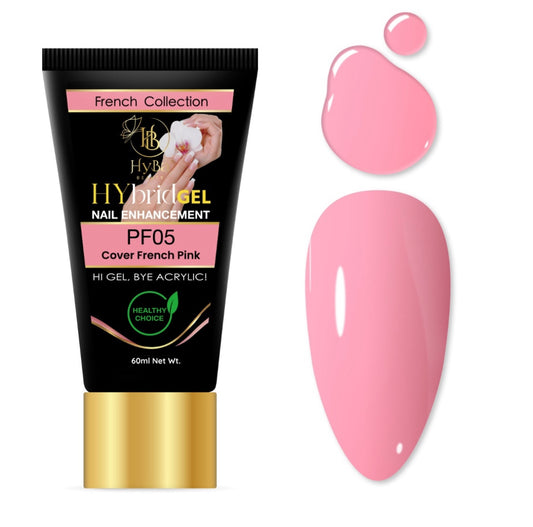 Hybrid Gel - HyGEL 60ml / PF05 Cover FRENCH Pink - HYBA BEAUTY